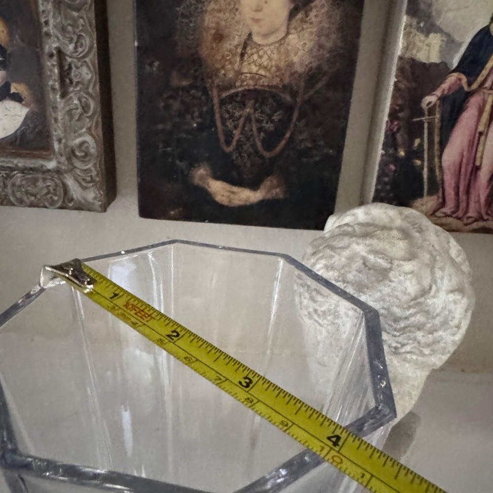 Vintage Tiffany & Co. Hexagon Crystal Vase - Picture 11 of 13